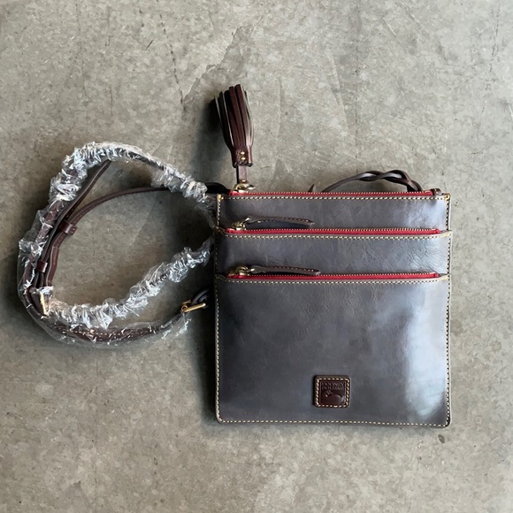 Dooney & Bourke Florentine Triple Zip Crossbody - Picture 2 of 5